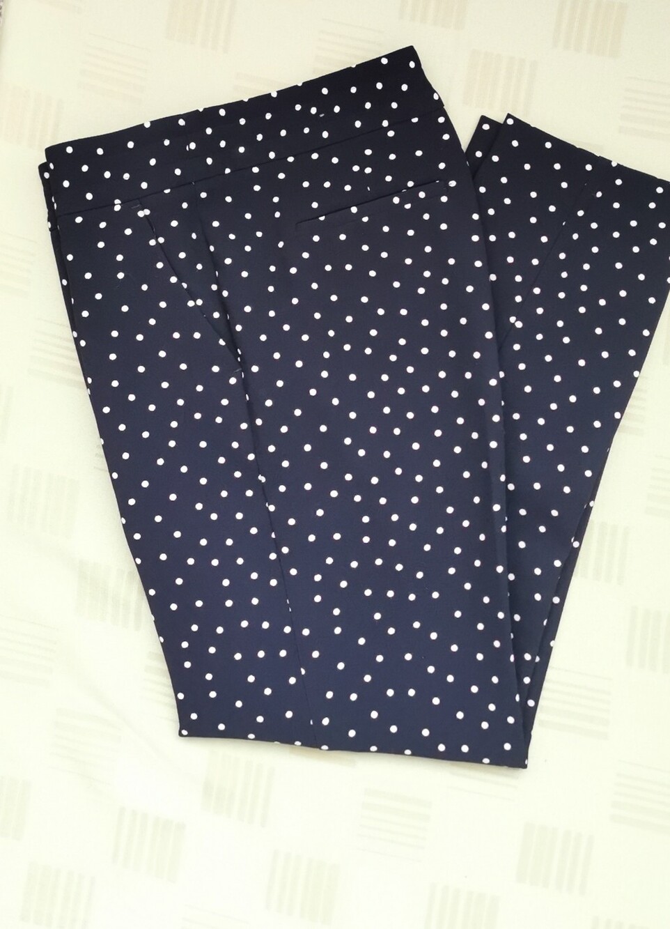 Ann Taylor Black Polka Dot  pants.